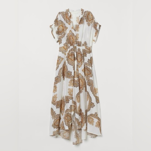 H&M Flowy Button Down Dress - Size 10, please see description - Picture 1 of 15